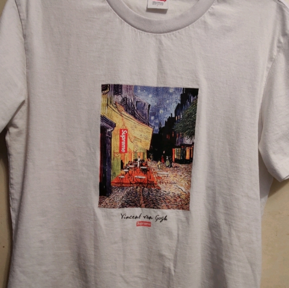 Supreme Vincent van gogh tshirt